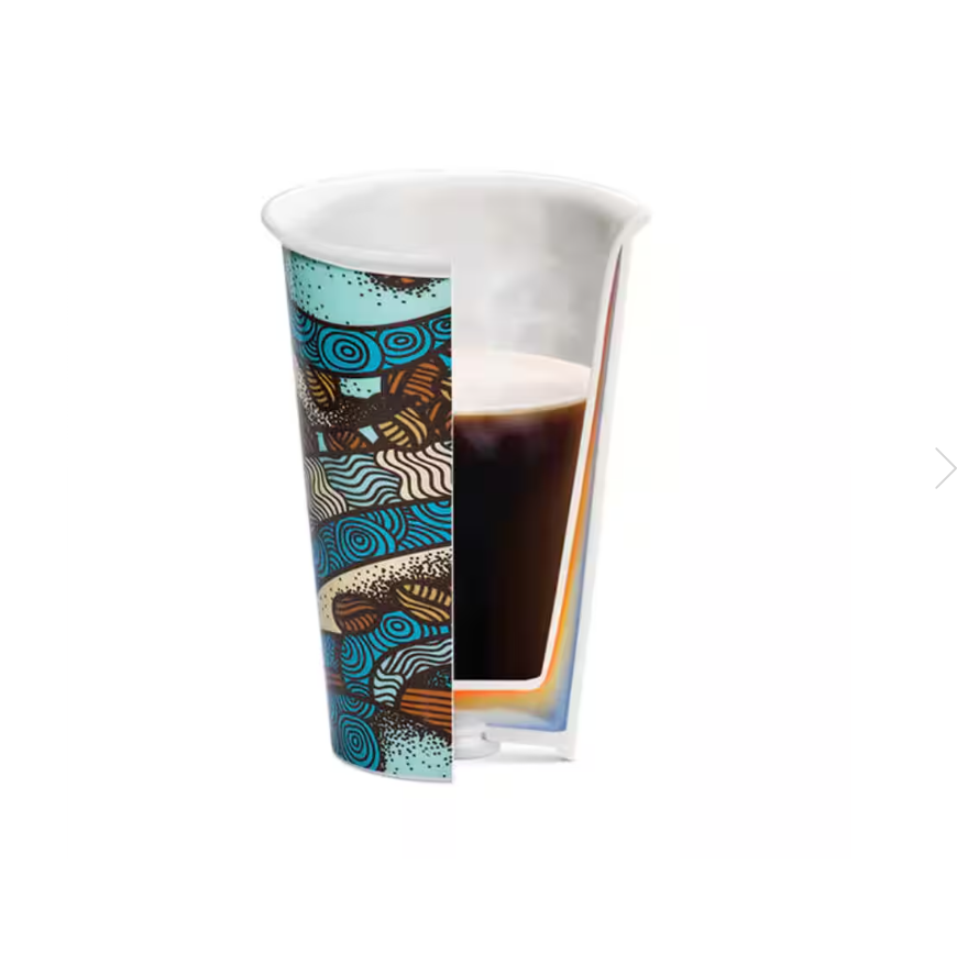 Delonghi Double wall ceramic mug, 300 ml DLSC055